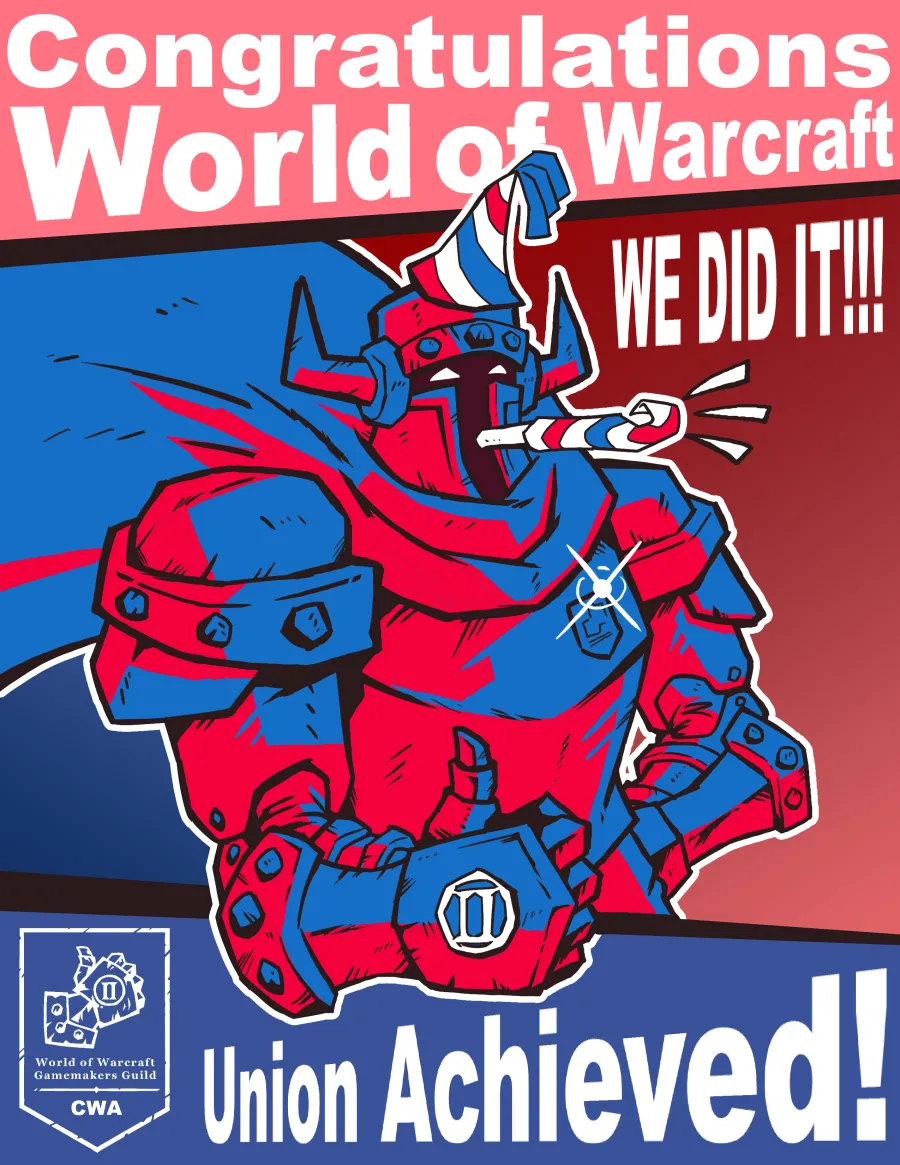 World of Warcraft union poster
