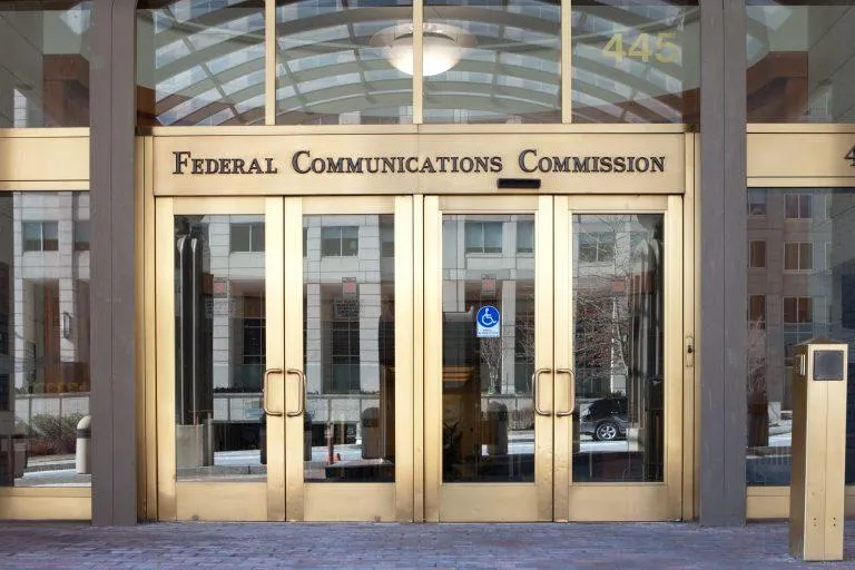 FCC Building Front Door